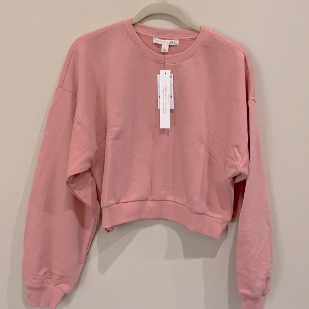 CULPOS x INC Cropped Sweatshirt
